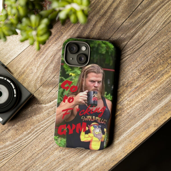 GO TO THE FCKING GYM IPHONE CASES