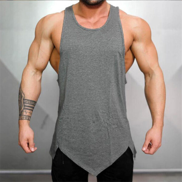 Muscular Man Sports Fitness Vest - Image 2