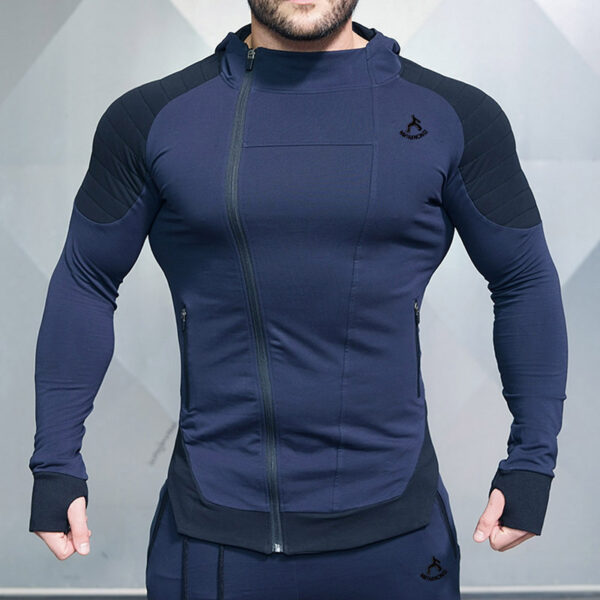 Muscle Autumn And Winter Tight Workout Clothes Slim Fit - Image 8