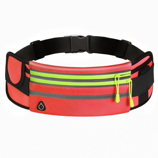 Double Zippers Waist Bags Waterproof Sports Running Fanny Pack - Image 3