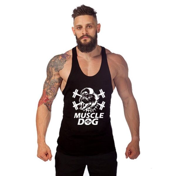 Sports fitness man vest - Image 2