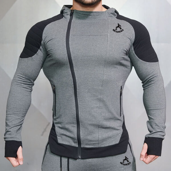 Muscle Autumn And Winter Tight Workout Clothes Slim Fit - Image 3