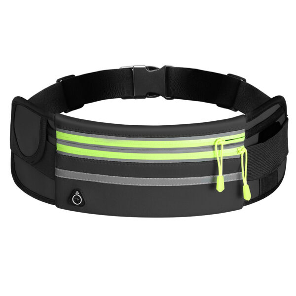 Double Zippers Waist Bags Waterproof Sports Running Fanny Pack - Image 2