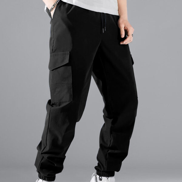 Men's Multi-pocket Workwear Pants High Street - Image 7