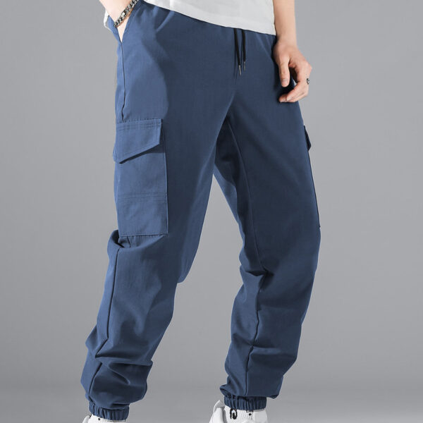 Men's Multi-pocket Workwear Pants High Street - Image 10