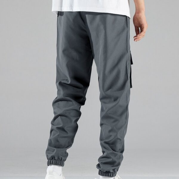 Men's Multi-pocket Workwear Pants High Street - Image 4