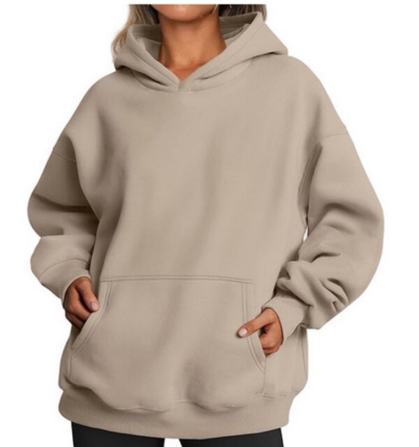 Women's Oversized Hoodies Fleece Loose Sweatshirts With Pocket Long Sleeve Pullover Hoodies Sweaters Winter Fall Outfits Sports Clothes - Image 9