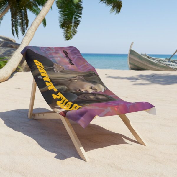 hawl tuah girl Beach Towel - Image 2